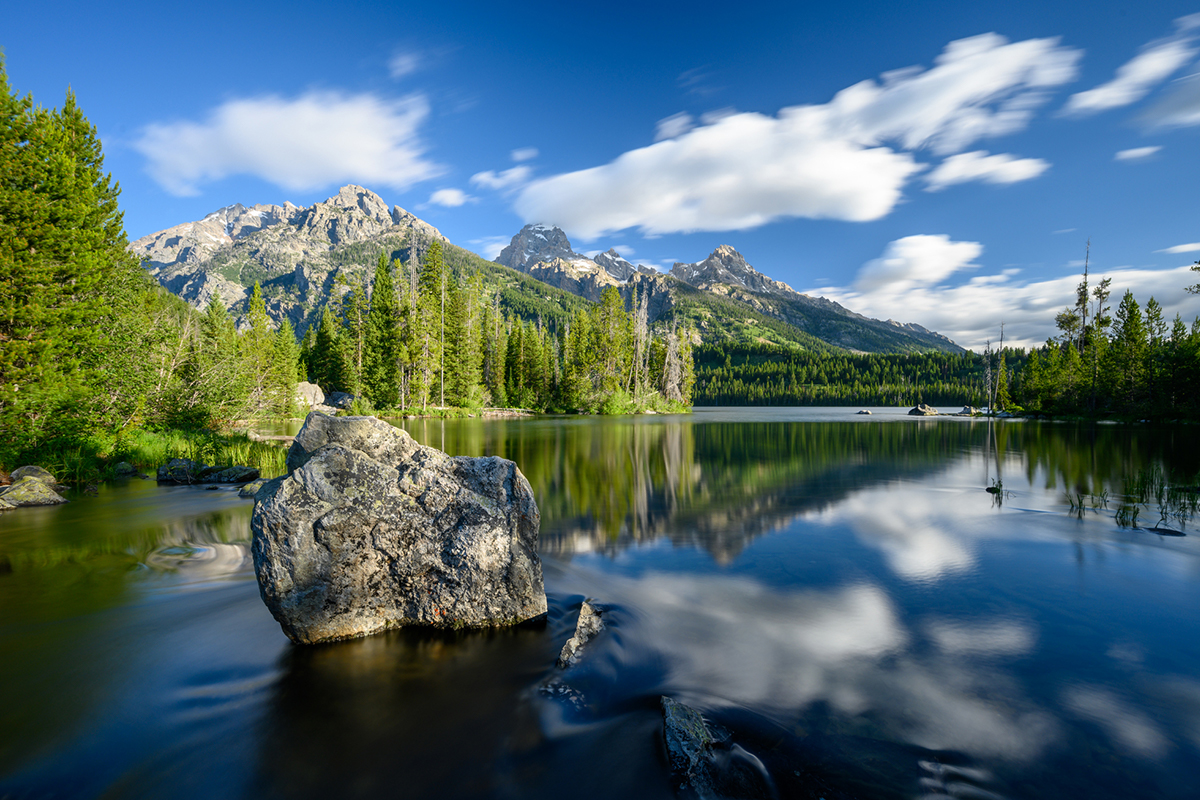 Taggart lake trail